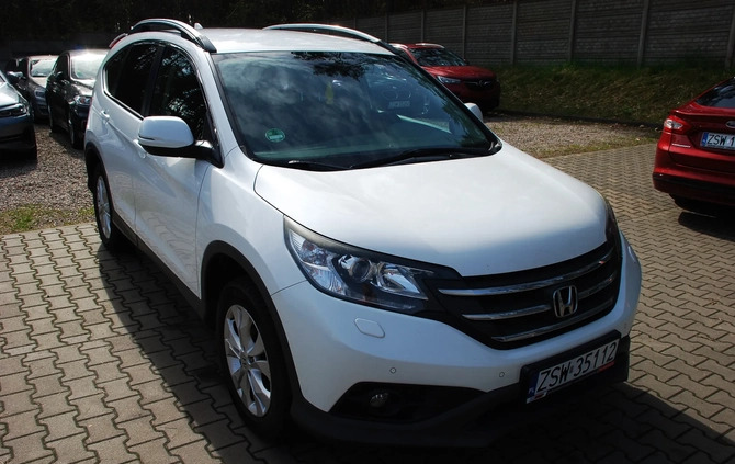 Honda CR-V cena 49100 przebieg: 206000, rok produkcji 2014 z Borne Sulinowo małe 466